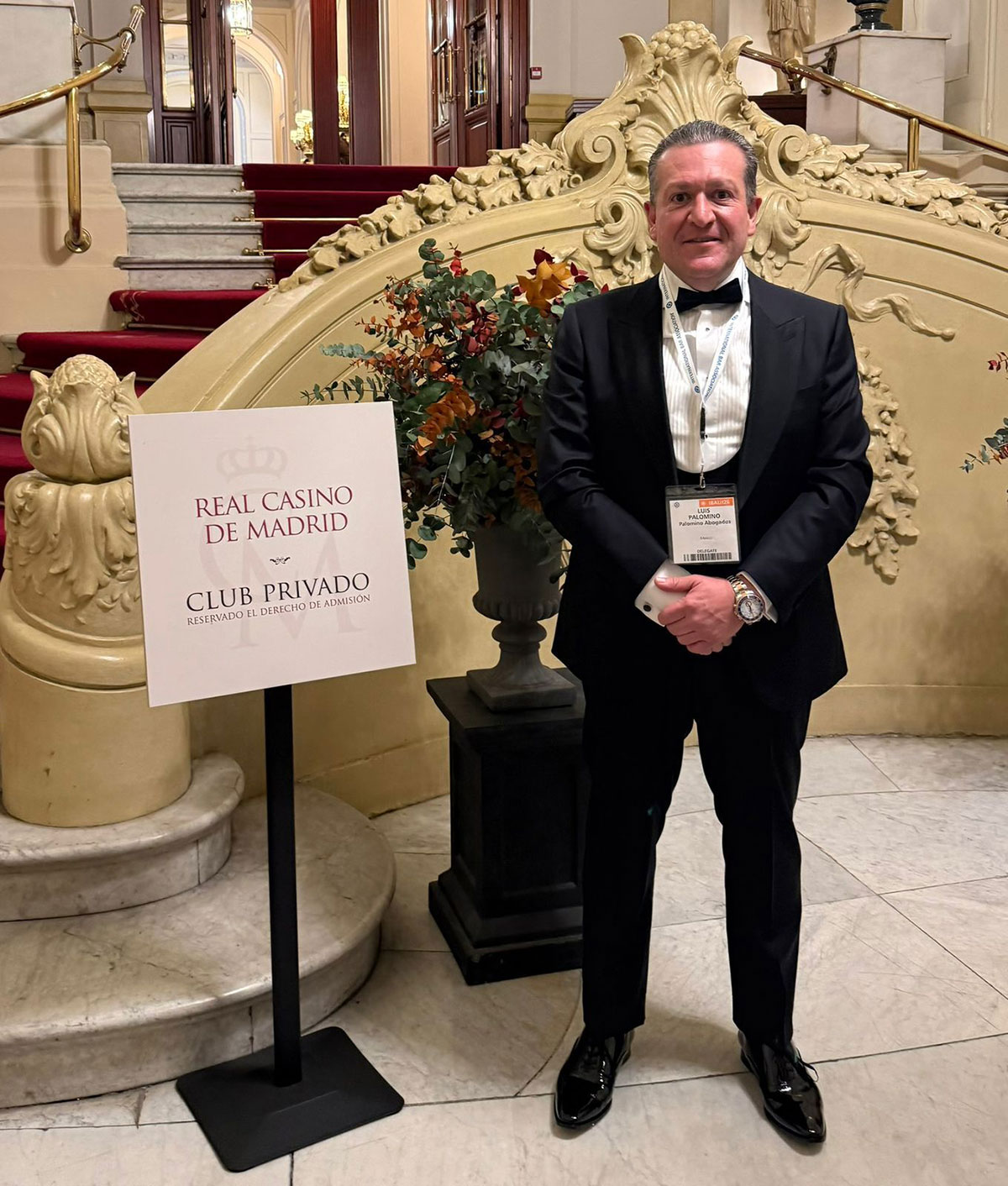 Luis Palomino, participó en el IBA Litigation Forum en Madrid